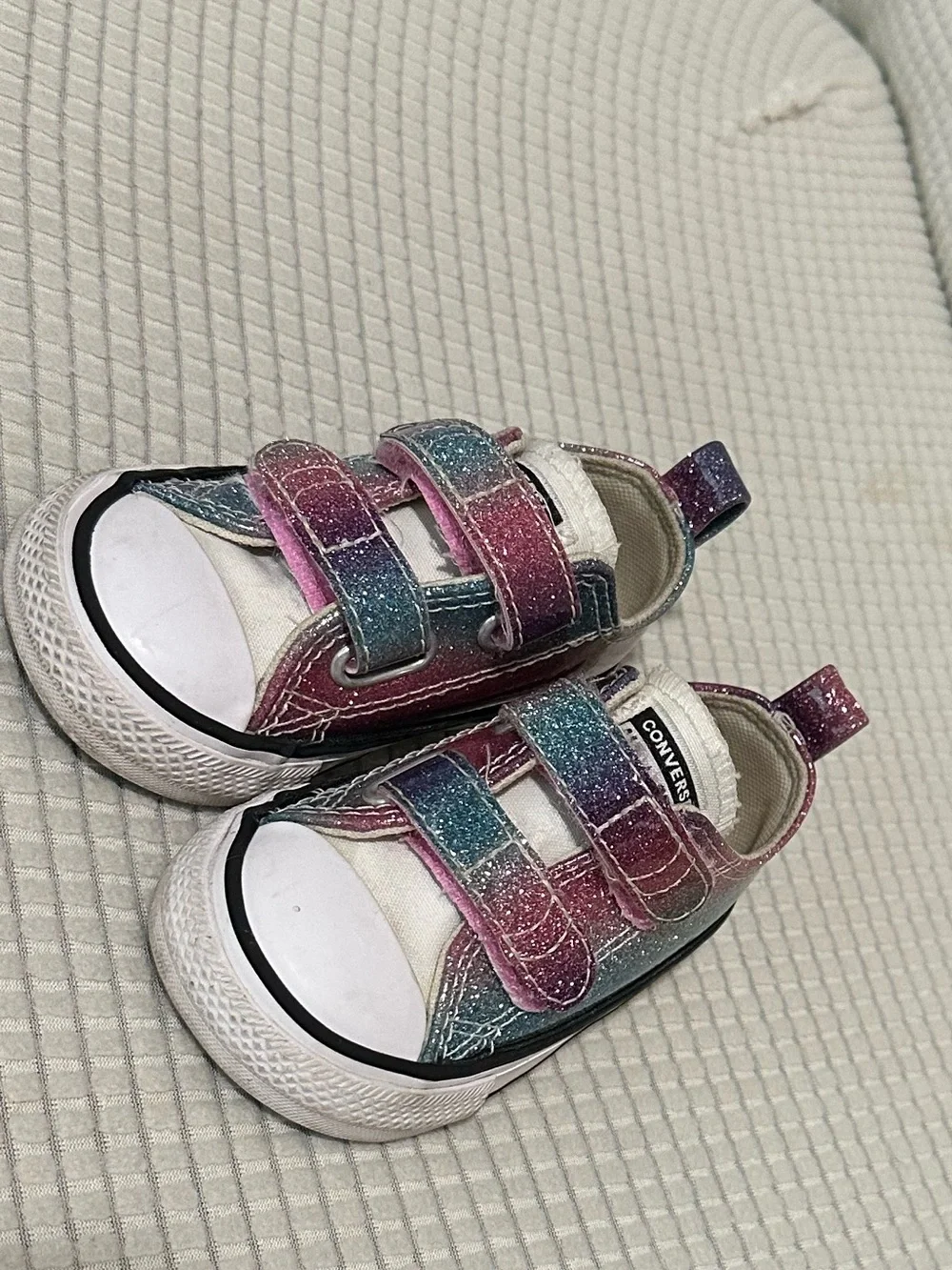 Converse Kids Black and White Low-Top Sneakers
